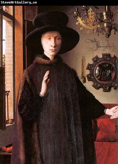 Jan Van Eyck Portrait of Giovanni Arnolfini and his Wife